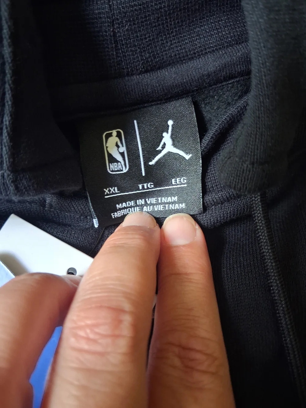 Men's Brooklyn Nets Jordan Brand Black Courtside Statement Edition Hoodie 3x NWT